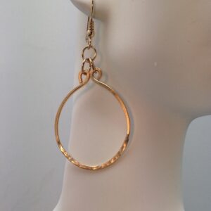 Hoop Earrings In 14K Yellow Gold Filled