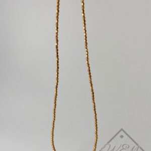 Gold Nugget Necklace In 14K Yellow Gold Filled