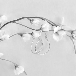 Classic Hoop Earrings In Sterling Silver