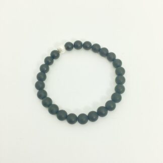 Black Onyx Clara Stretch Bracelet