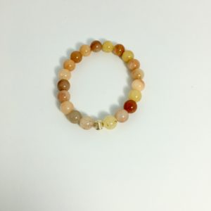 Old Time Jade Clara Stretch Bracelet