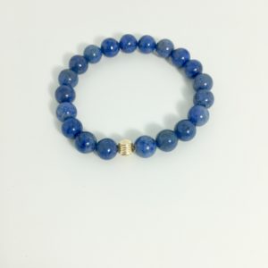 Dumortierite Clara Stretch Bracelet