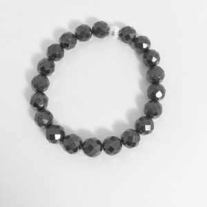 Hematite Clara Stretch Bracelet
