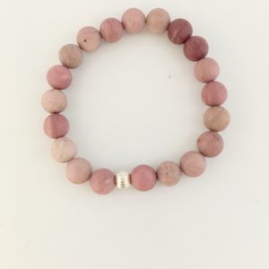 Rhodonite Clara Stretch Bracelet