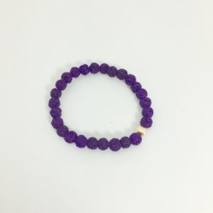 Purple Lava Clara Stretch Bracelet
