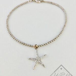 Starfish Estelle Bracelet In 14K White Gold