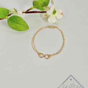 Eternity Bracelet In 14K Yellow Gold Filled