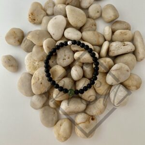 Black Onyx Aaron Stretch Bracelet