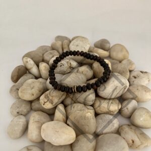 Tiger Kamagong Brass Aaron Stretch Bracelet