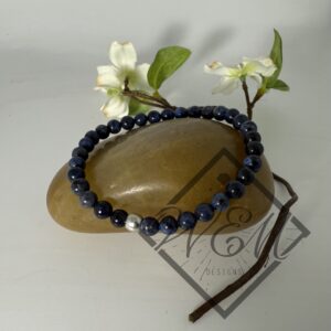 Dumortierite Aaron Stretch Bracelet