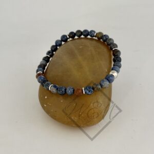 Sunset Dumortierite Aaron Stretch Bracelet