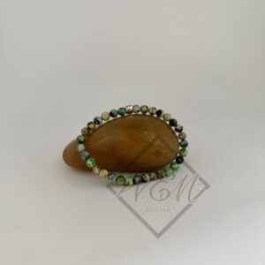 Variscite Aaron Stretch Bracelet