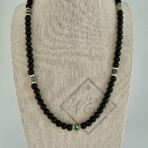Kamagong Variscite Aaron Necklace
